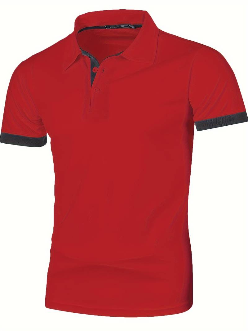 MADE GENTS | V-Neck Summer Polo | 50% Korting!