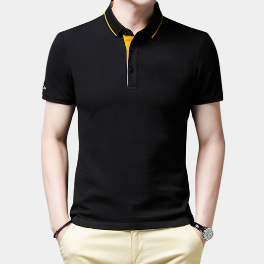 Made Gents | Arie - Heren Polo met korte mouwen | 50% Korting!