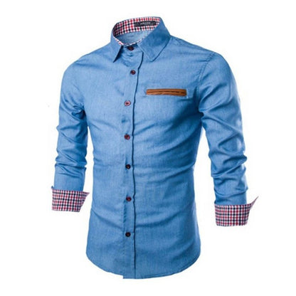 Made Gents | Denim Blouse | 50% Korting