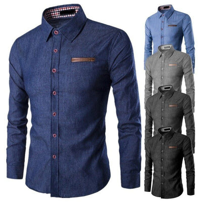 Made Gents | Denim Blouse | 50% Korting